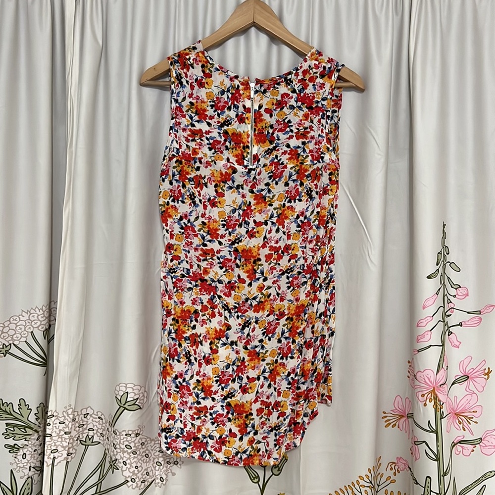 Floral Pattern Tank Top (Paper Moon) - Picture 6 of 7